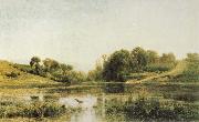 Charles Francois Daubigny Landscape at Gylieu France oil painting artist